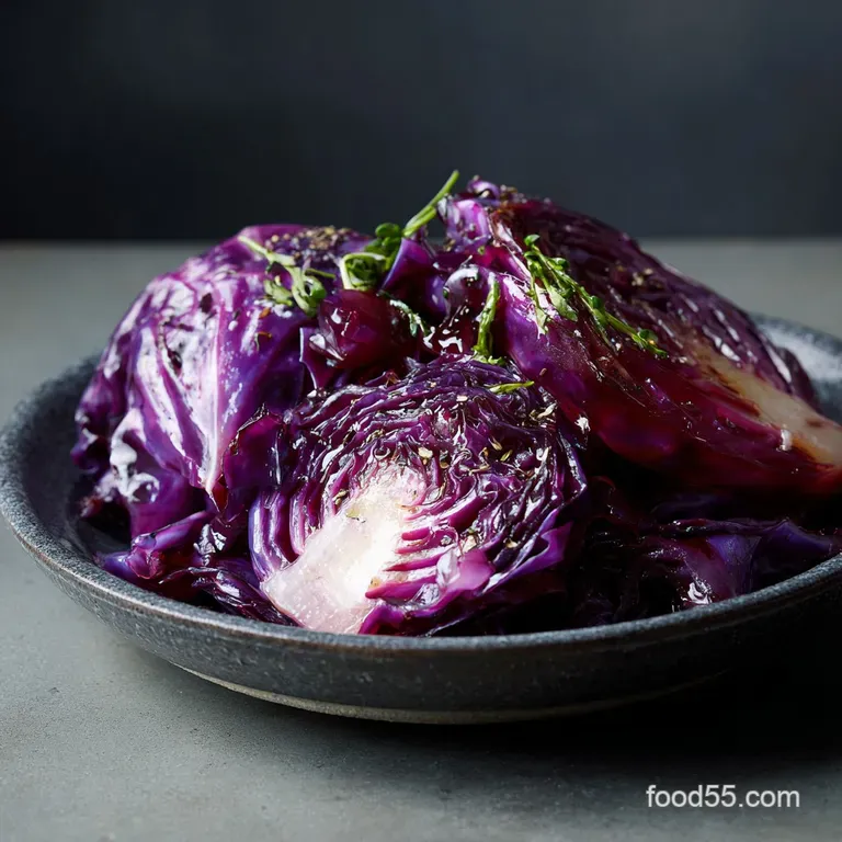 Cabbage and Red Cabbage: the Great Braise presentation