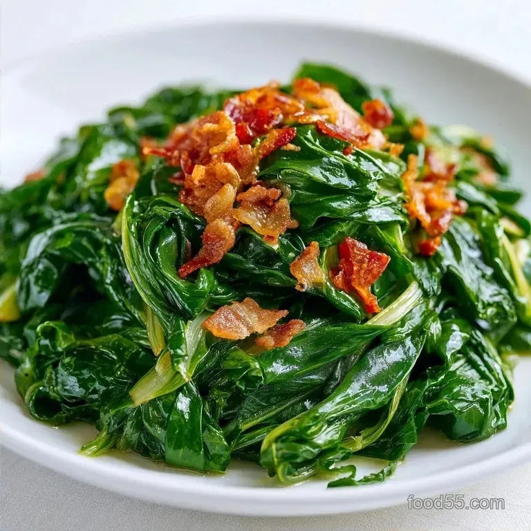 Braised Swiss Chard: Smoky and Tangy