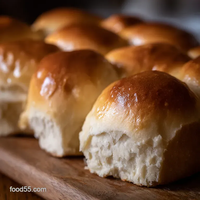 Bread Machine Bliss Effortless Fluffy Dinner Rolls presentation