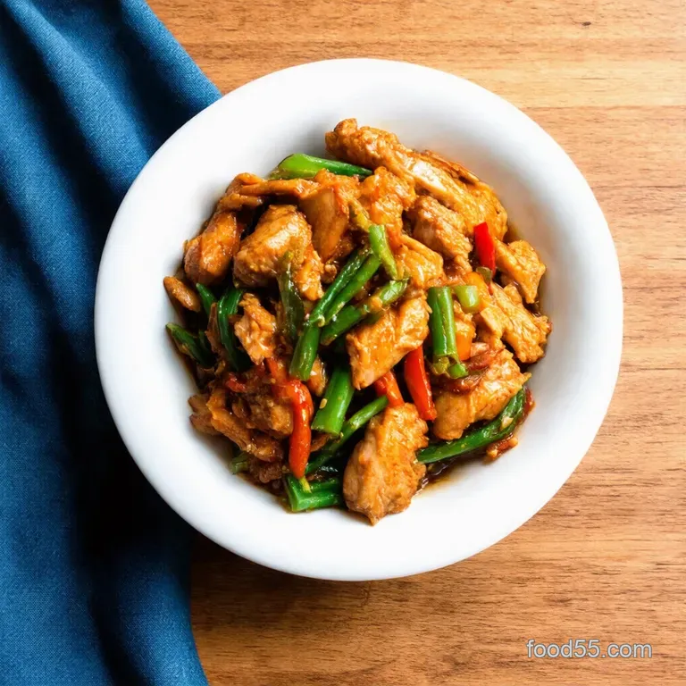 Bright GingerSoy Chicken StirFry