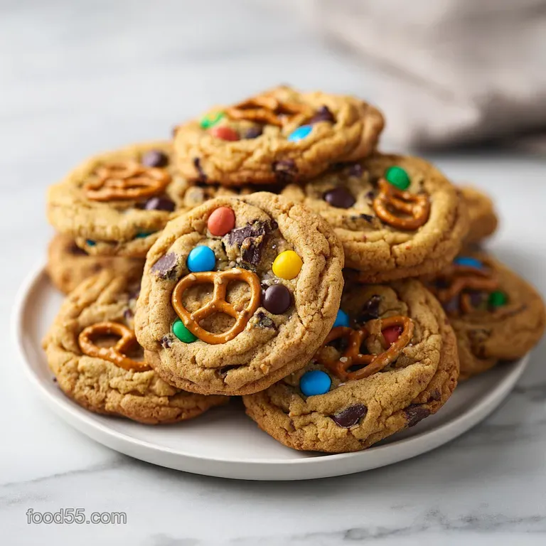 Brown Butter Kitchen Sink Cookies: Salty and Sweet