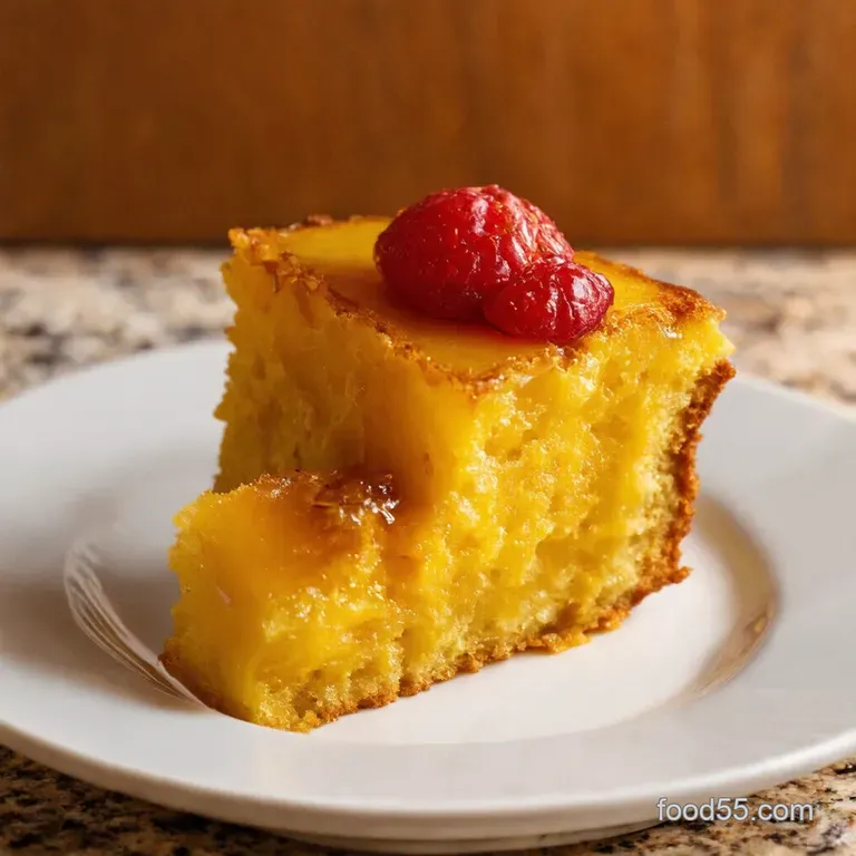 Campfire Pineapple Upsidedown Cake Foil Packets presentation