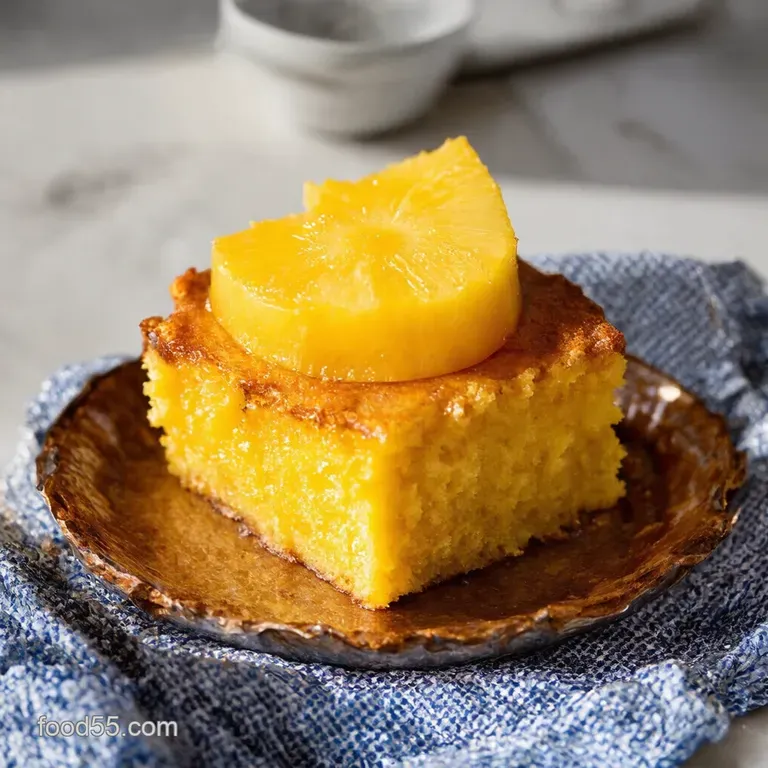 Campfire Pineapple UpsideDown Cake Foil Packets