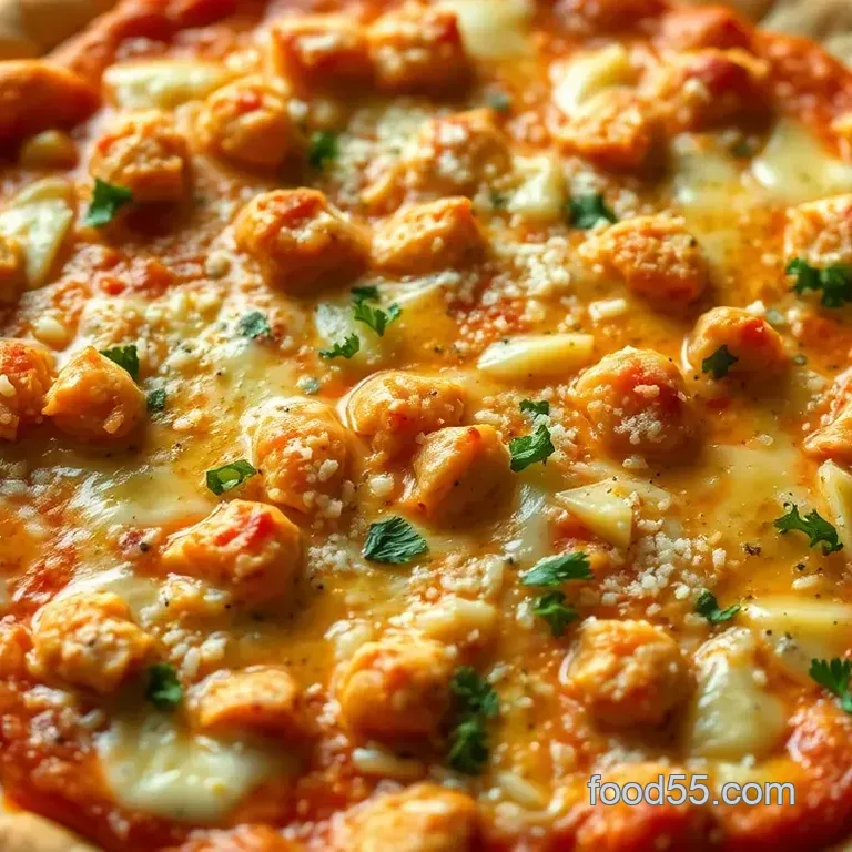 Canned Chicken Crust Pizza