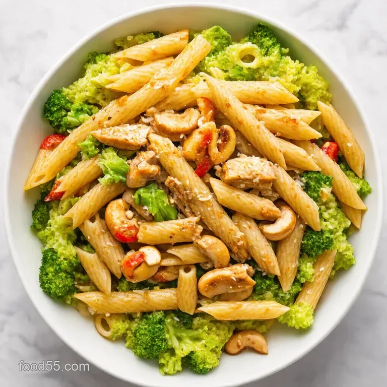 Cashew Chicken Pasta Salad Taste of Asia at Home