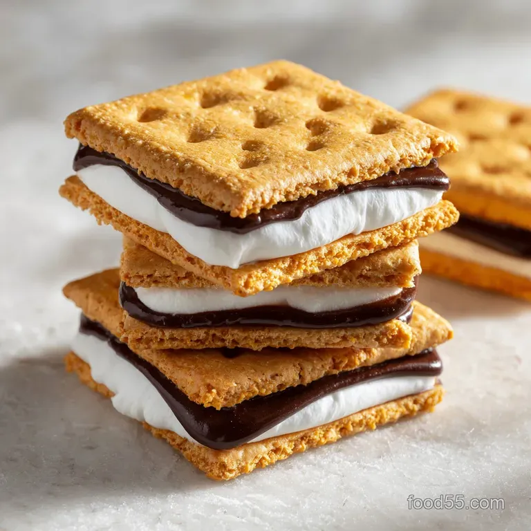 Cheddar Ritz Cracker Smores