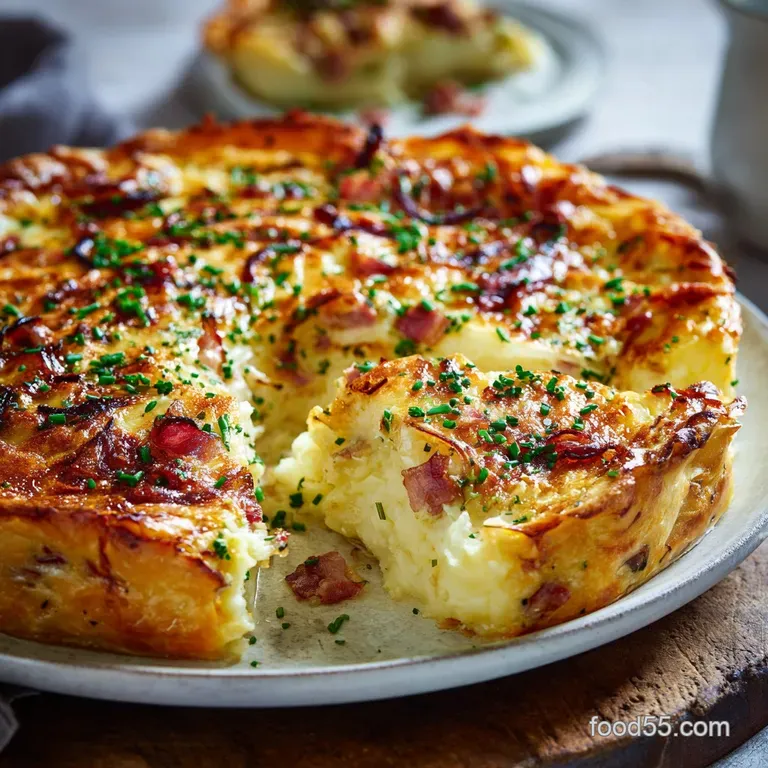 The Great British Comfort Pie Cheesy Mashed Potato Bacon and Leek Pie