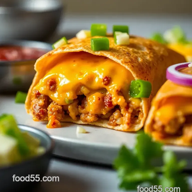 Cheesy Gordita Crunch: Taco Bell Copycat presentation