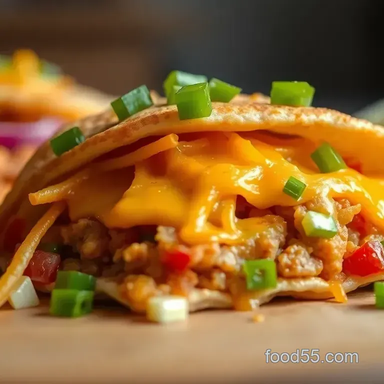 Cheesy Gordita Crunch: Taco Bell at Home (So Easy!)