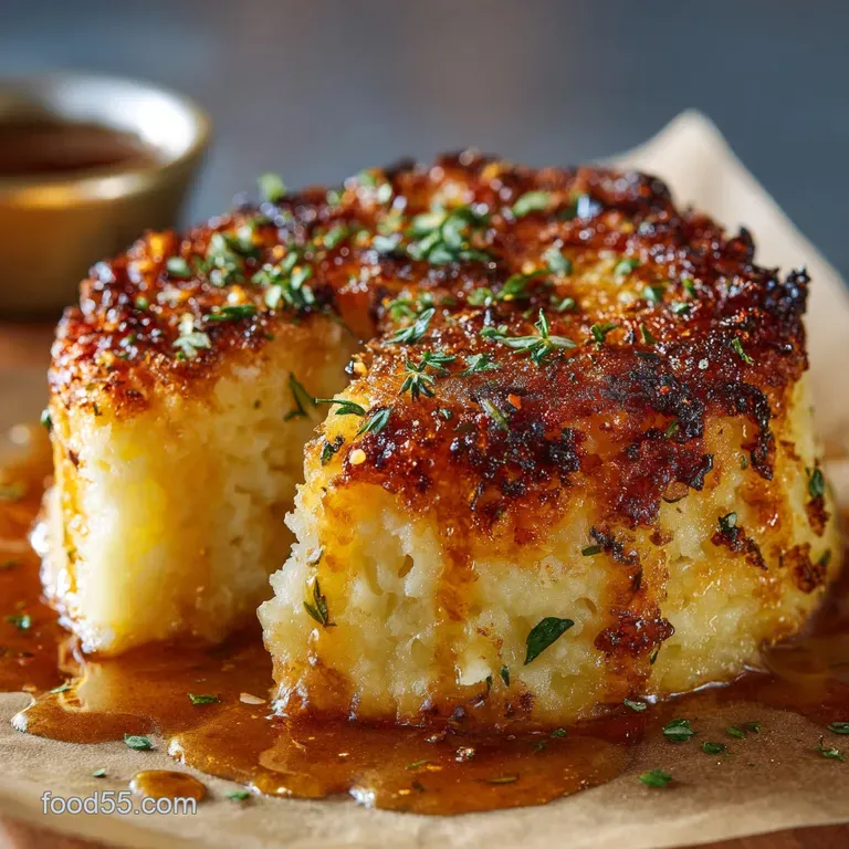 Golden Crusted Oven Baked Mashed Potato Cakes The Perfect Leftover Reprise