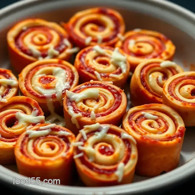 Cheesy Pepperoni Pinwheels Recipe: Easy Party Bites!