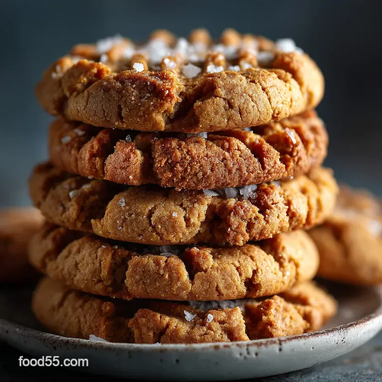 Peanut Butter Cookies: the Ultimate Chewy Classic presentation