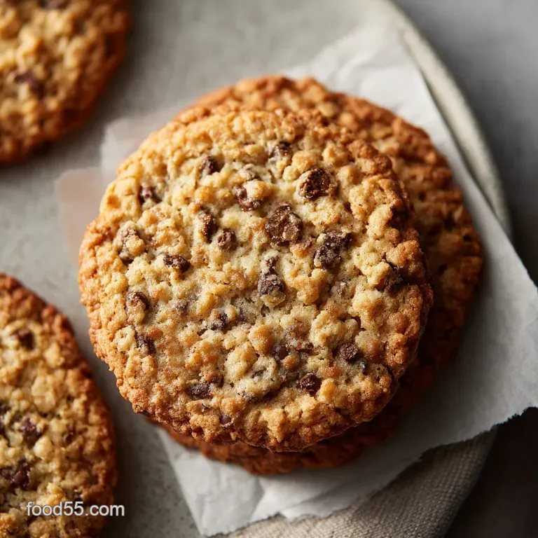 Oatmeal Chocolate Chip Cookies: Chewy and Buttery