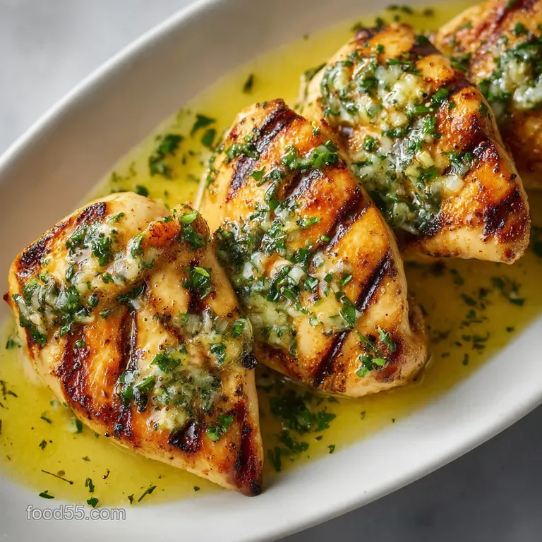 Chicken Bryan with Lemon Basil Butter
