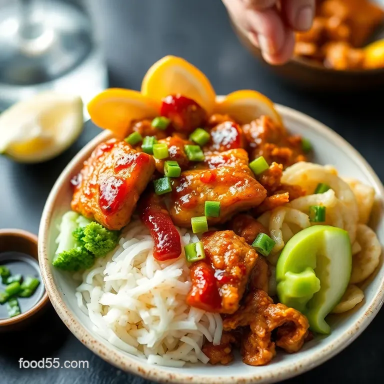 Chicken Teriyaki Donburi: Restaurant-Quality at Home presentation