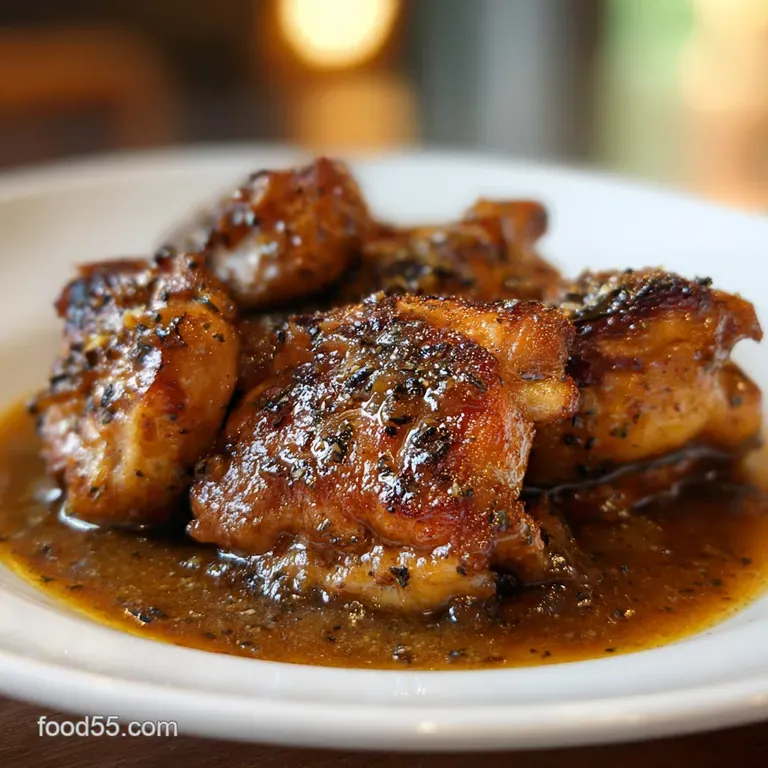 Chicken Thigh Osso Bucco: Rich and Silky