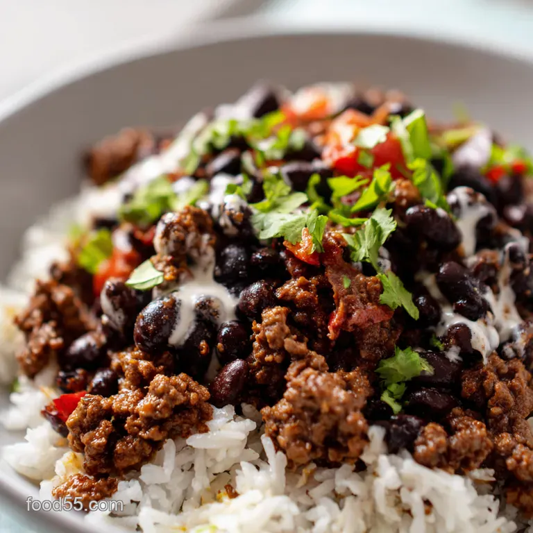 Chipotle Beef Black Bean Bowls A Southwestern Fiesta presentation