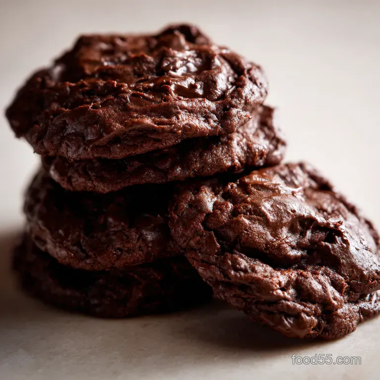 Chocolate Cake Mix Cookies The Lazy Bakers Dream