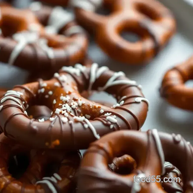 Chocolate-Covered Pretzels: Sweet & Salty Perfection!