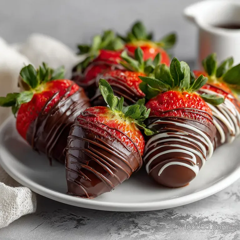 BEST Chocolate Covered Strawberries Recipe