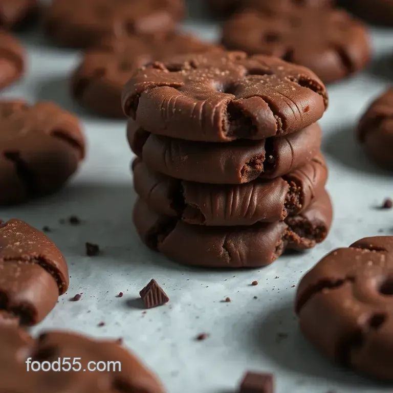Chocolate Wafer Cookies: A Delightful Crunch presentation