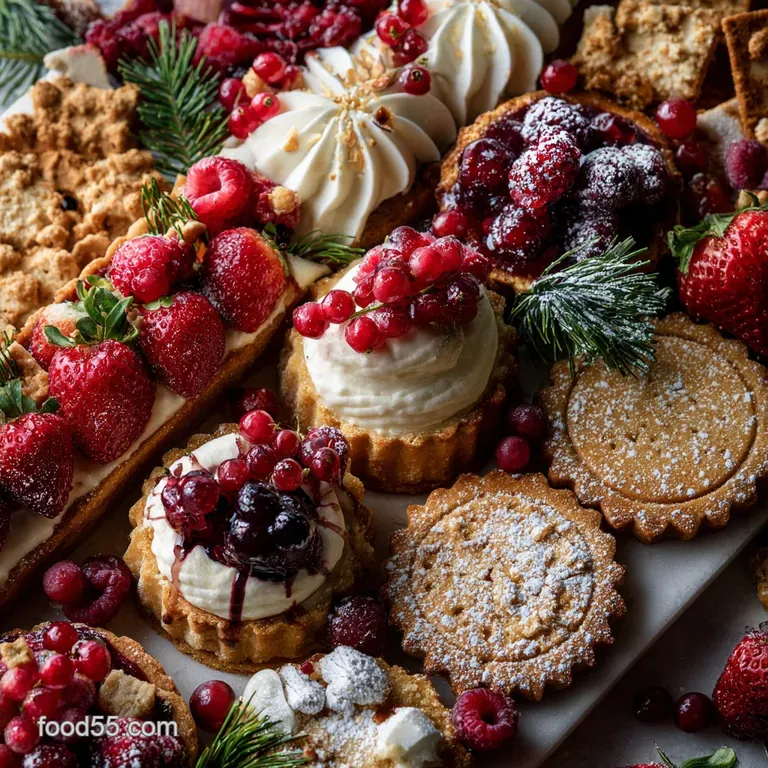 Christmas Dessert Board for Parties: Peppermint Dip