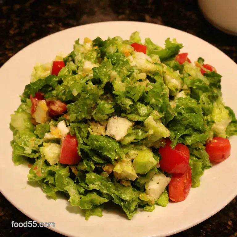 Ciao Bella the Ultimate Italian Chopped Salad presentation