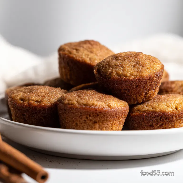 Cinnamon Streusel Mini Muffins: Tiny Treats Big Flavor!