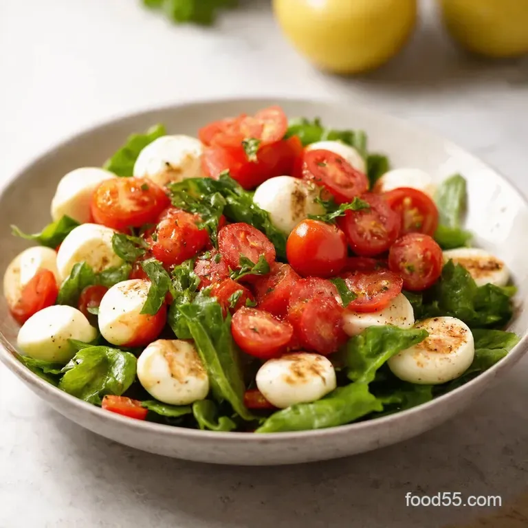 Classic Caprese Salad A Taste of Italy presentation