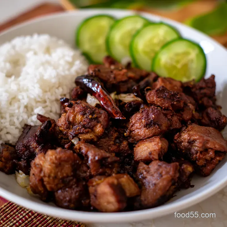 Classic Chicken Adobo a Taste of Home presentation