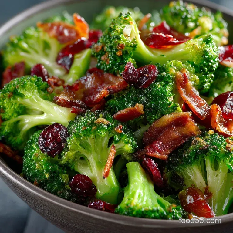 The Ultimate Crunchy Broccoli Bacon Salad A BBQ Classic presentation