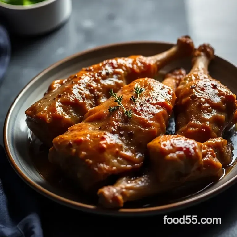 Classic Duck Confit: A French Delicacy You Can Make at Home presentation