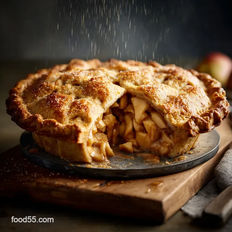 Apple Pie: Our Classic Recipe for the Best Flaky Spiced Crust presentation
