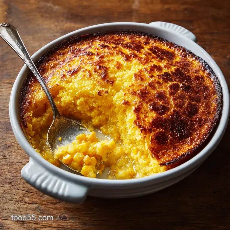 Grandmothers Corn Pudding: The Rich Creamy and Classic Sunday Side Dish