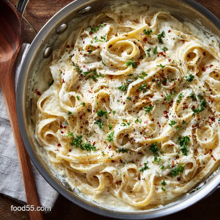 Alfredo Sauce: the Ultimate Silky Classic Restaurant Style Recipe presentation