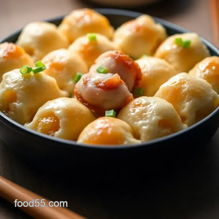 Classic Takoyaki Recipe: Delicious Japanese Street Snack! presentation