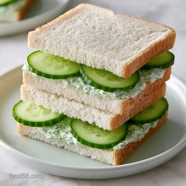 Classic Tea Party Sandwiches with Fresh Dill