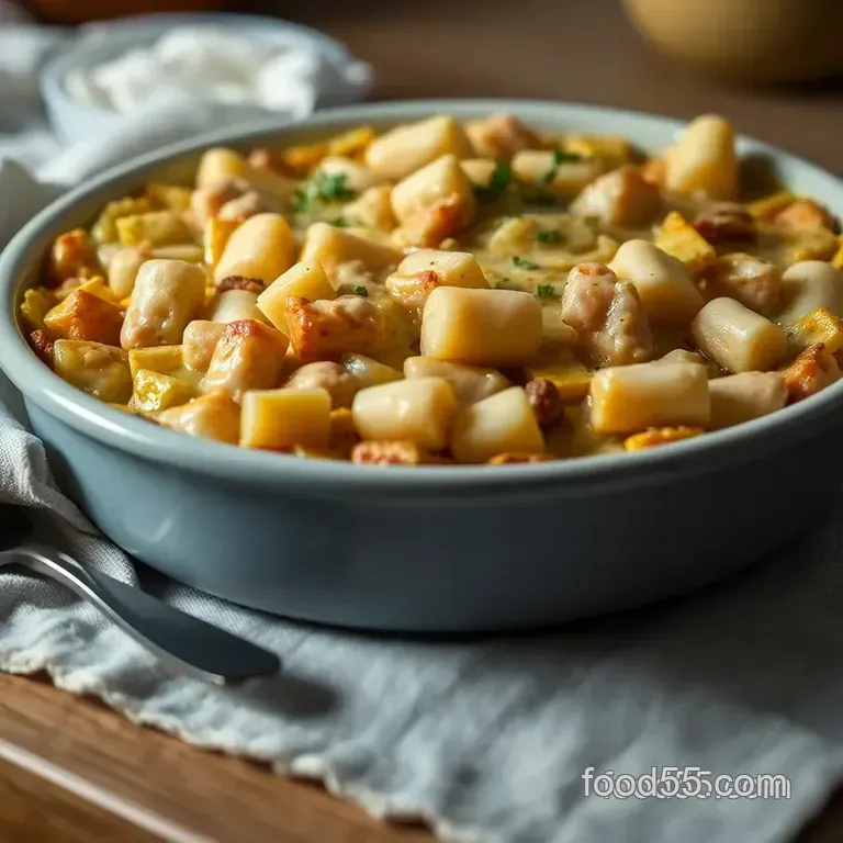 Classic Turkey Pot Pie with a Buttery Crust presentation