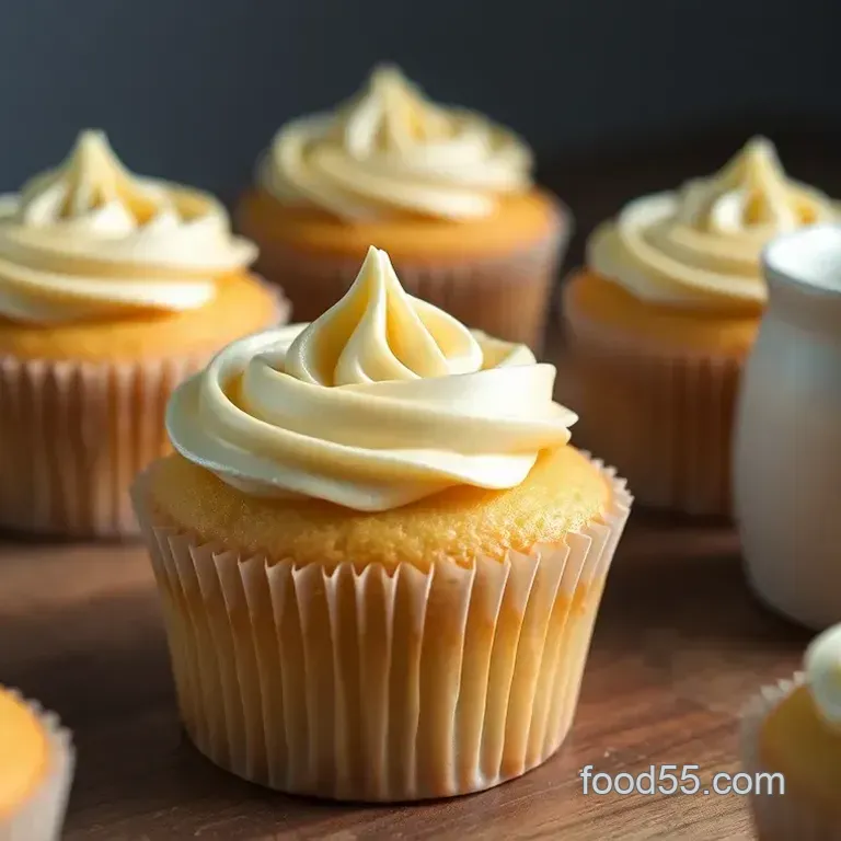 Classic Vanilla Cupcakes: A Sweet Touch of Nostalgia