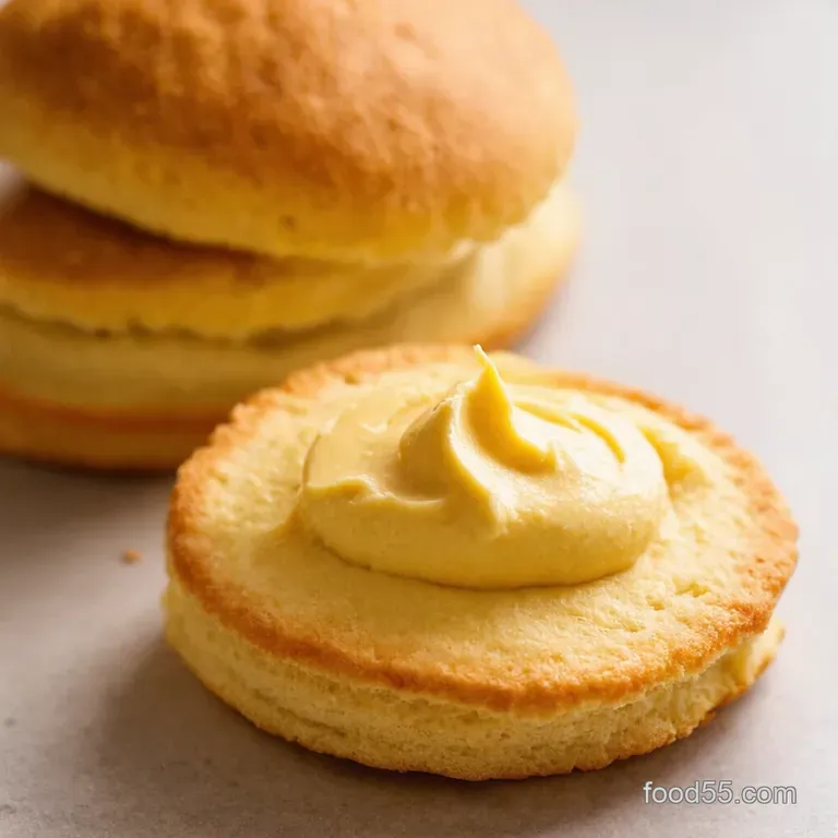 Classic Whipped Honey Butter presentation