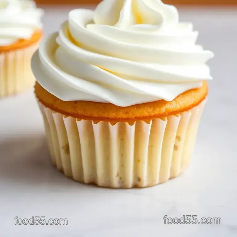 Cloud Nine Whipped Cream Frosting presentation