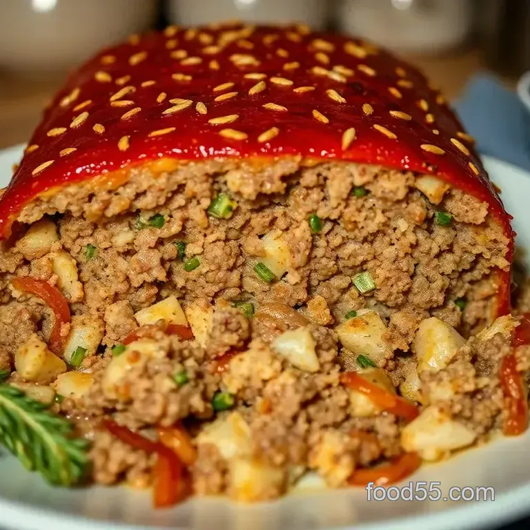 Comforting Stuffing Stuffed Meatloaf