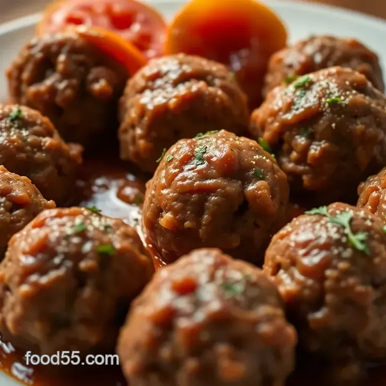 My Grandma' s Corned Beef Meatballs (Gluten-free): The Ultimate Appetizer