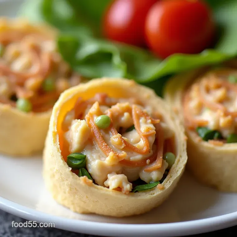 Classic Coronation Chicken Salad Pinwheels The Ultimate MakeAhead Nibble