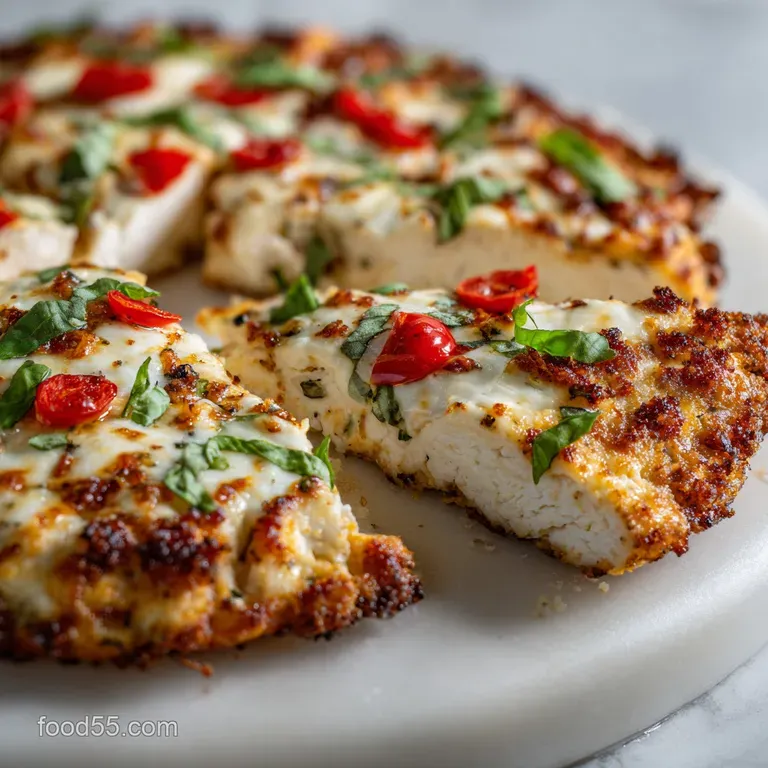 Best Cottage Cheese Chicken Crust Pizza