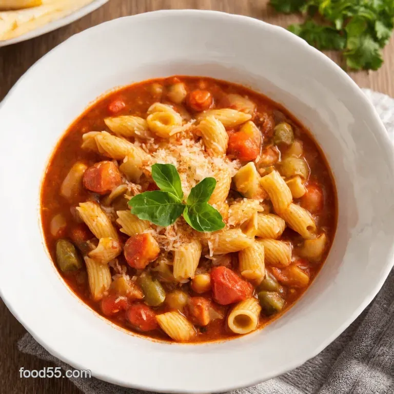 Cozy at Home Olive Garden Inspired Pasta Fagioli