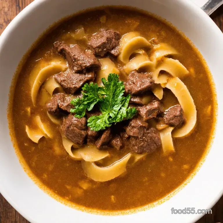 Cozy Beef Stroganoff Soup A Weeknight Winner