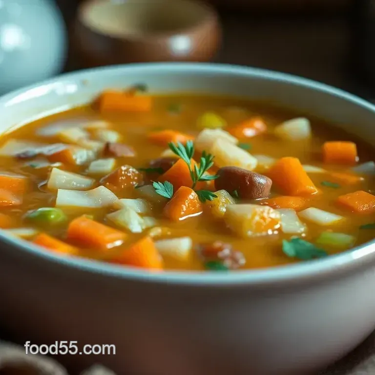 Cozy & Creamy Weight Watchers Vegetable Soup