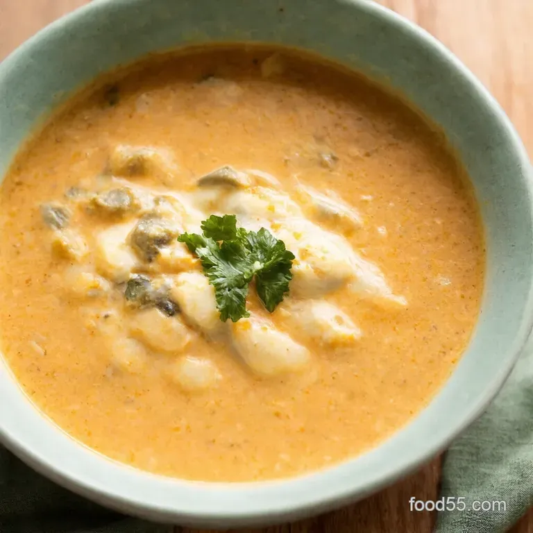 Cozy Up with Creamy Tuscan Sausage Soup presentation