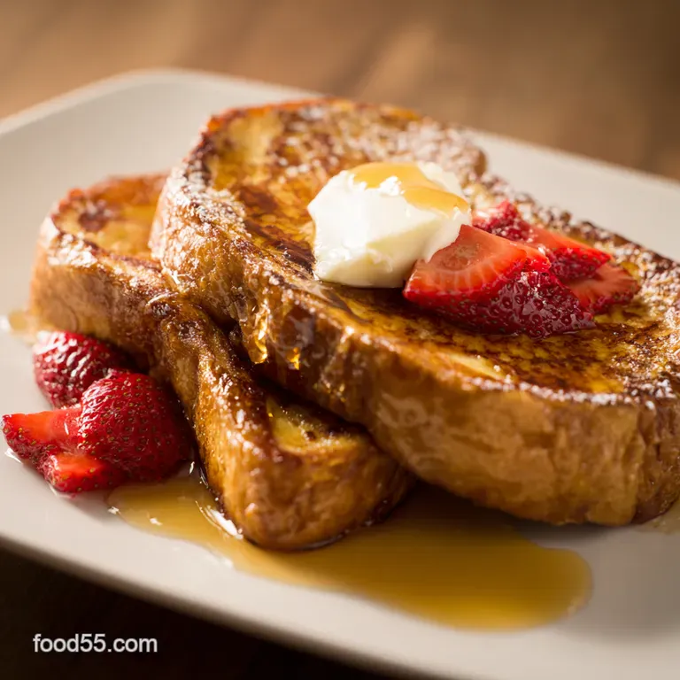 Cracking French Toast Easy Breezy Sunday Morning Bliss